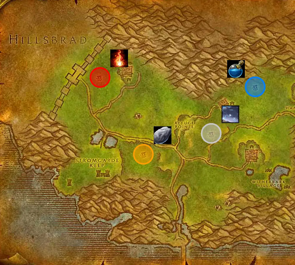 arathi highlands elementals map