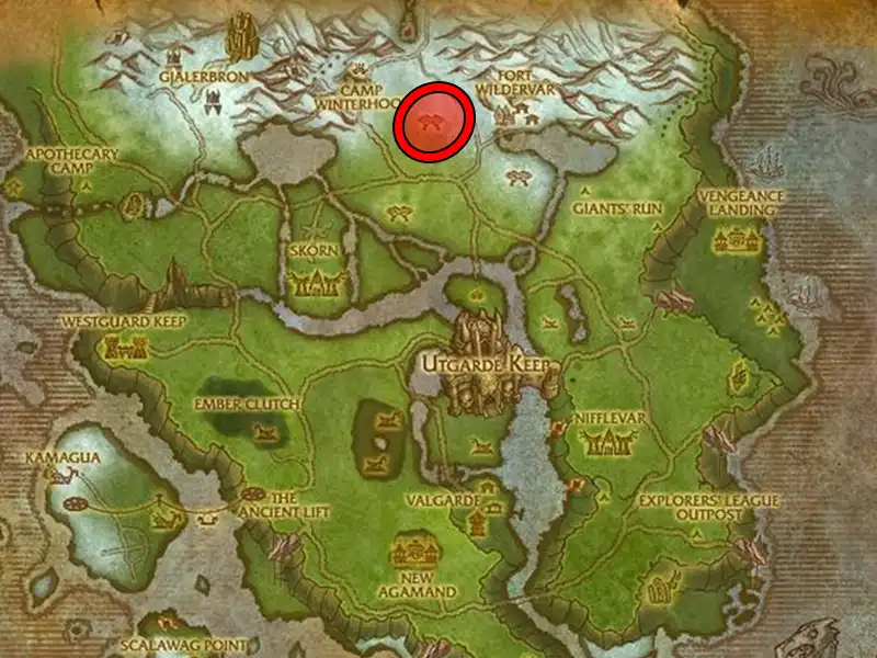 Howling Fjord Eternal Life Location