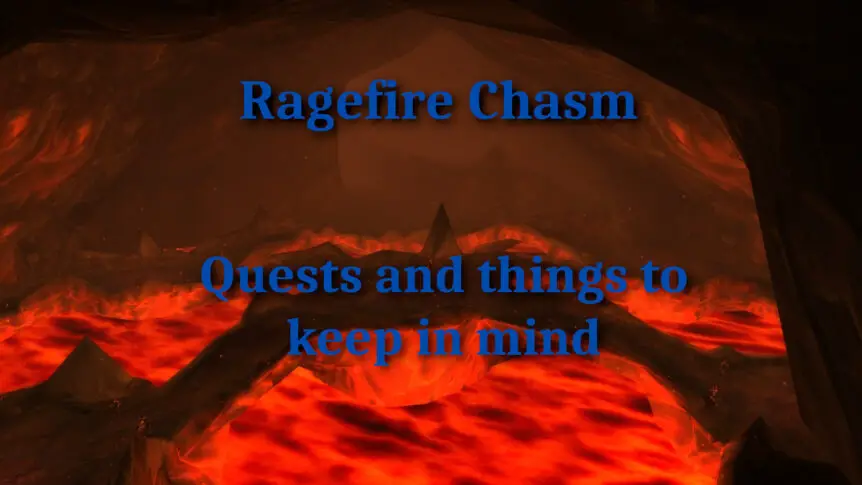 Ragefire Chasm Quests and Dungeon Guide Hardcore